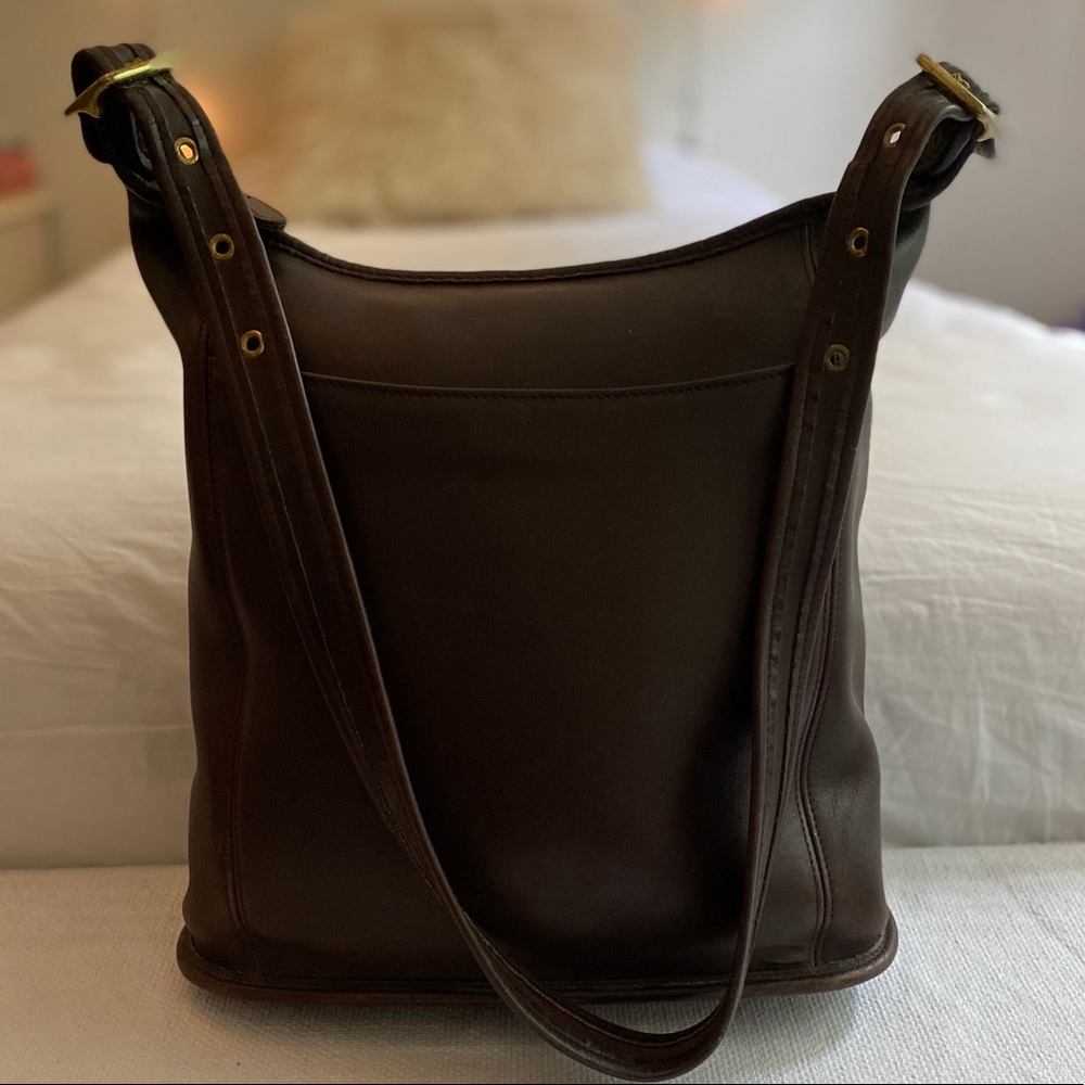 Vintage Coach 9060 Leather Bucket Bag VGUC